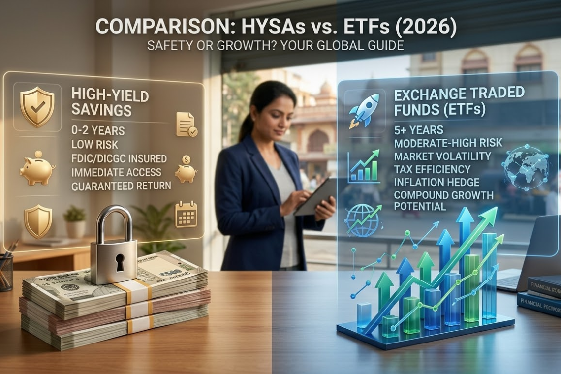 Savings vs. ETFs: Best Way to Grow Wealth in 2026?